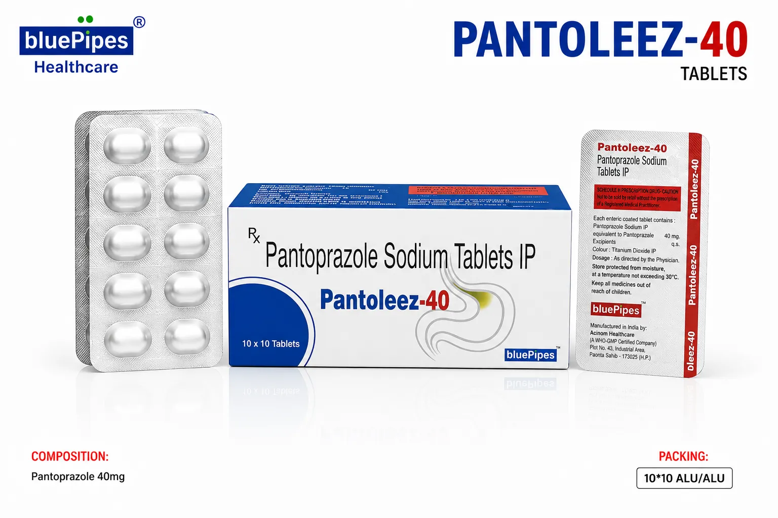 Pantoleez 40 tablets